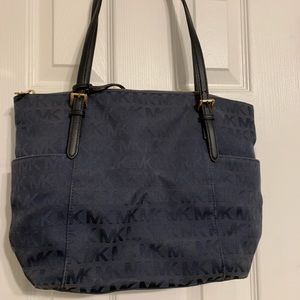 Navy Michael Kors purse